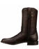 Image #3 - Lucchese Men's Majestic Roper Western Boots - Round Toe, Black Cherry, hi-res