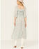 Image #4 - Rock & Roll Denim Women's Floral Boho Midi Dress, Turquoise, hi-res