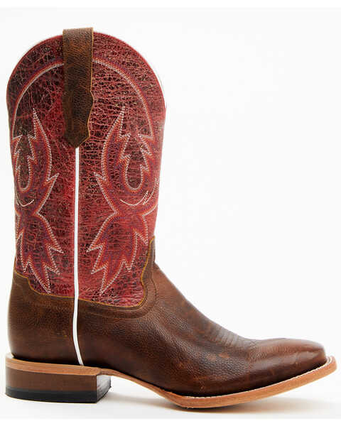 Image #2 - Cody James Men's Wade Western Boots - Broad Square Toe, Brown, hi-res