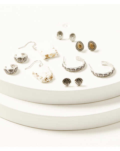 Idyllwind Women's Dorella Earring Set, Silver, hi-res