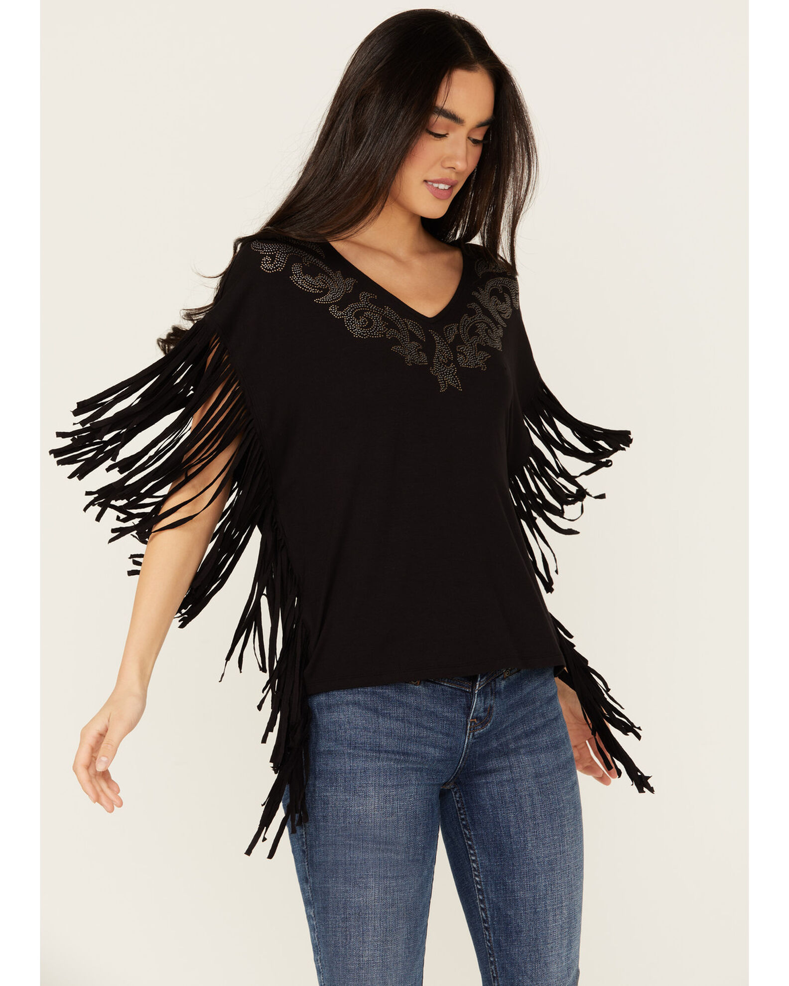 店舗限定】flare sleeve fringe blouse 入荷のお知らせ – louren
