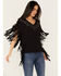 Image #1 - Idyllwind Women's Milner Fringe Short Sleeve Studded Shirt, , hi-res