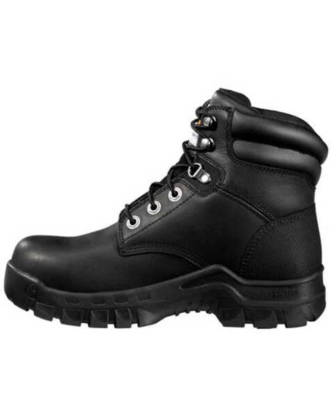 Image #3 - Carhartt Women's Rugged Flex® 6" Lace-Up Work Boots - Composite Toe, Black, hi-res