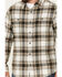 Image #3 - Flag & Anthem Men's Esparto Herringbone Long Sleeve Button Down Flannel Shirt, White, hi-res