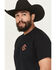 Image #4 - Bucking Chutes Men's Loco Short Sleeve Graphic T-Shirt, Black, hi-res
