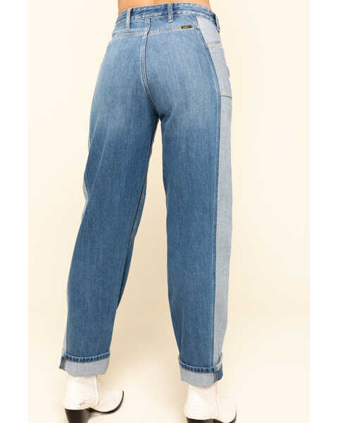 Image #2 - Lee Women's High Rise Seamed Relaxed Stovepipe Jeans , Blue, hi-res