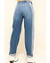 Lee Women's High Rise Seamed Relaxed Stovepipe Jeans , Blue, hi-res
