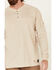 Image #3 - Ariat Men's FR Air Long Sleeve Work Long Sleeve Henley Shirt - Big, Sand, hi-res