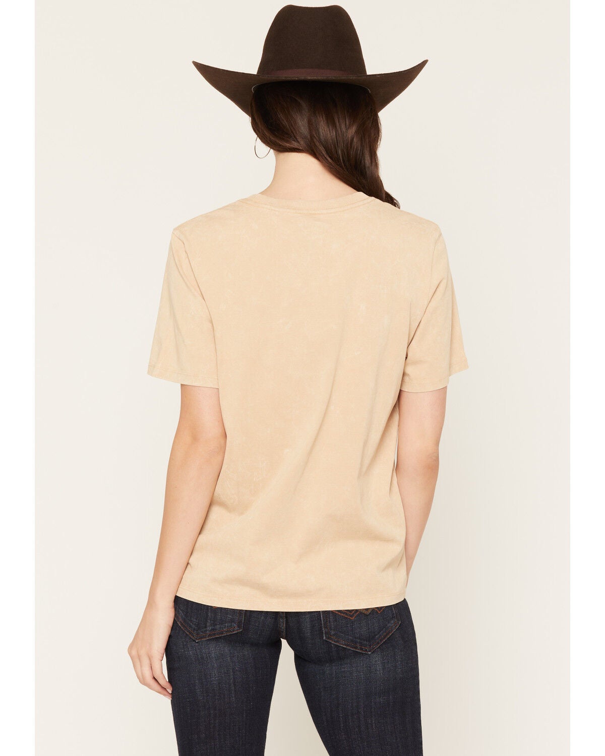 Image #4 - Idyllwind Women's Wilder Than The West Short Sleeve Graphic Tee, Khaki, hi-res