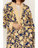 Image #3 - Free People Women's Wild Nights Floral Print Long Sleeve Kimono Duster, Blue, hi-res