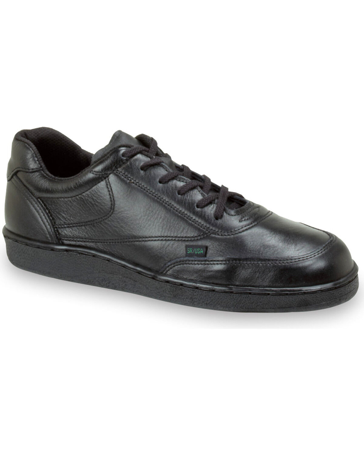 Image #1 - Thorogood Men's Postal Certified Code 3 USA Oxford Shoes, Black, hi-res