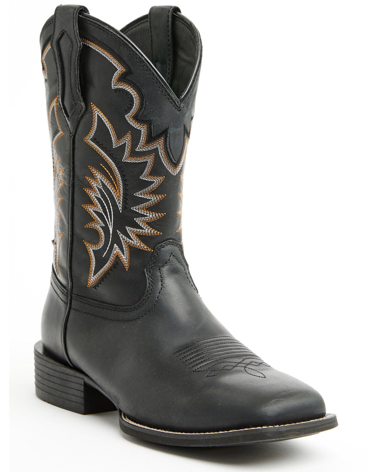 Image #1 - Cody James Men's Blaze Xero Gravity&trade; Performance Western Boots - Broad Square Toe, Black, hi-res