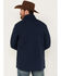 Image #4 - RANK 45® Men's Irwin Logo Softshell Jacket, Blue, hi-res