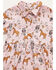 Image #3 - Wrangler Toddler Girls' Farm Animal Print Short Sleeve Snap Dress, Pink, hi-res