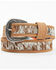 Image #1 - RANK 45® Men's Stockyard Hair on Hide Belt, Brown, hi-res