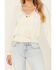 Image #3 - Miss Me Women's Boot Barn Exclusive Swiss Dot Long Sleeve Peasant Top, , hi-res
