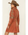 Double D Ranch Women's North Platte Suede Jacket , Rust Copper, hi-res