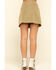 Free People Women's Days in The Sun Suede Skirt, Olive, hi-res