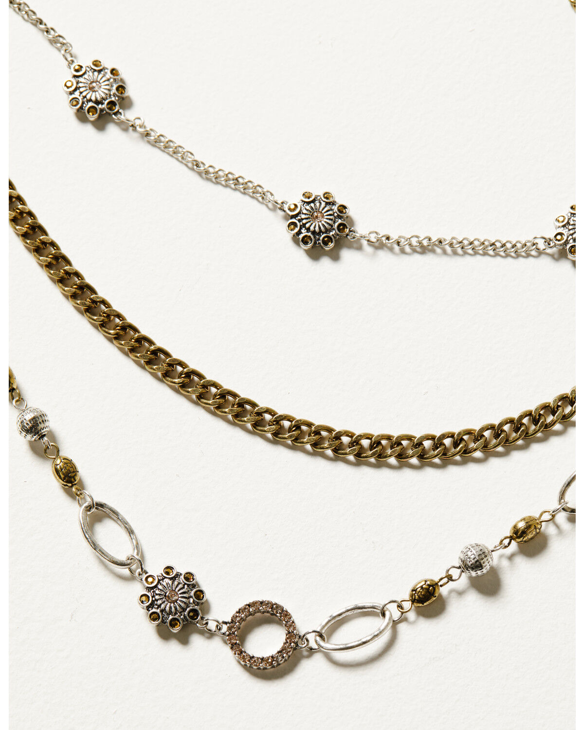 Image #2 - Shyanne Women's Champagne Chateau Jasper Multilayered Jewelry Set - 2 Piece, Multi, hi-res