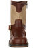 Image #5 - Georgia Boot Men's Athens Waterproof Side-Zip Work Boots - Moc Toe, Brown, hi-res
