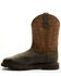 Image #3 - Ariat Men's Groundbreaker H20 Western Boots - Steel Toe, Dark Brown, hi-res
