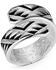 Image #1 - Montana Silversmiths Women's Southwestern Wrap Ring, Silver, hi-res