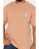 Image #3 - Carhartt Men's Loose Fit Heavyweight Short Sleeve Pocket T-Shirt, Rose, hi-res