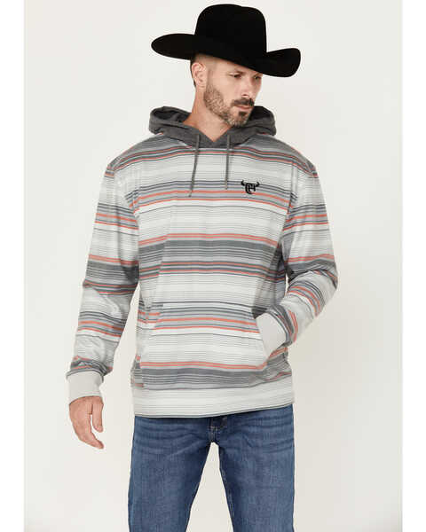 Image #1 - Cowboy Hardware Men's Desert Serape Hooded Sweatshirt, , hi-res