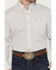 Image #3 - Wrangler Men's Classics Geo Print Long Sleeve Button-Down Western Shirt - Tall, Tan, hi-res