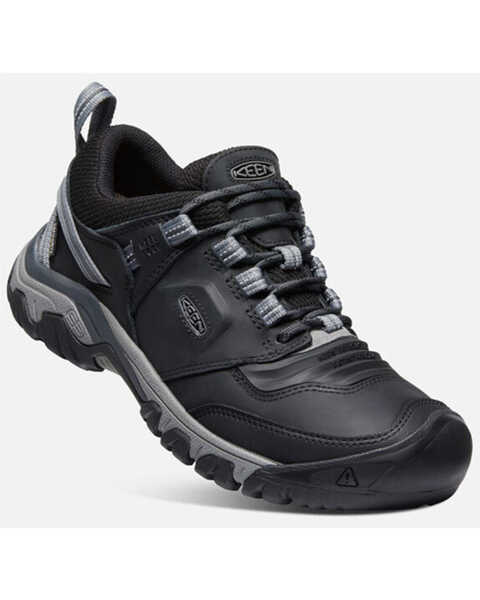 Keen Men's Ridge Flex Waterproof Hiking Boots, Black, hi-res