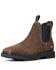 Ariat Men's Groundbreaker Water Resistant Work Boots - Steel Toe, Brown, hi-res