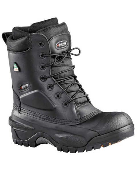 Baffin Men's Black Workhorse Safety Boots - Composite Toe , Black, hi-res