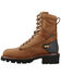 Image #3 - Ariat Men's Powerline H2O Work Boots - Soft Toe, Brown, hi-res