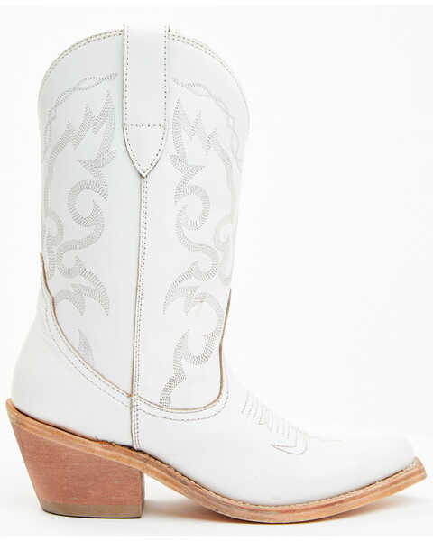 Image #2 - Caborca Silver by Liberty Black Women's Sienna Western Boots - Snip Toe, White, hi-res