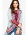 Johnny Was Women's French Terry Cardigan, Heather Grey, hi-res