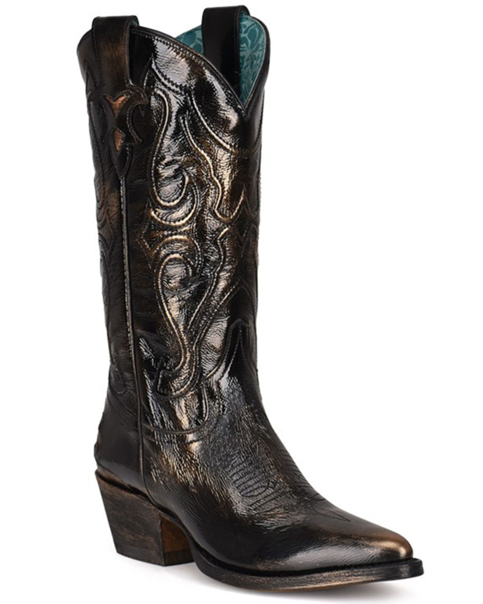 Bronze colored deals women's boots