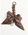 Image #3 - Boot Barn Women's Bandana Bow Bag Charm, Brown, hi-res