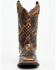 Image #4 - Laredo Women's Margo Western Boots - Broad Square Toe , Dark Brown, hi-res