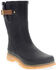 Image #1 - Western Chief Women's Heritage Mid Rain Boots - Round Toe, Black, hi-res