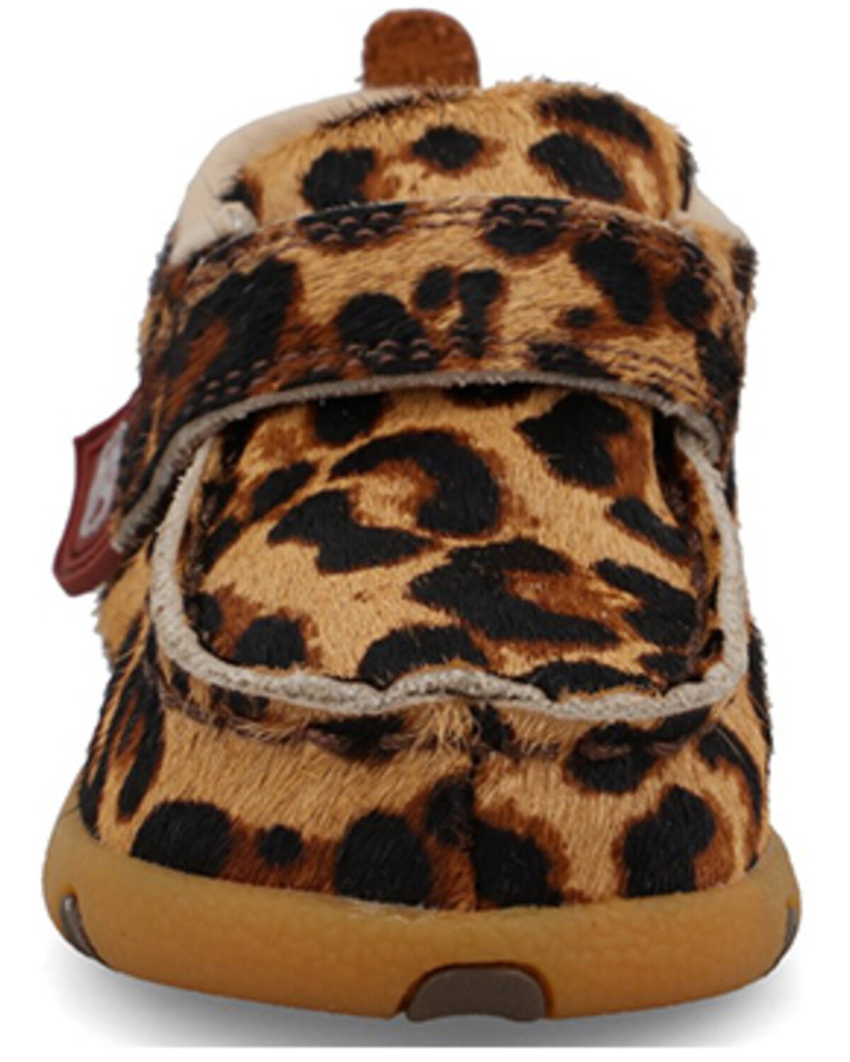 Image #4 - Twisted X Toddler Girls' Driving Mocs, Leopard, hi-res