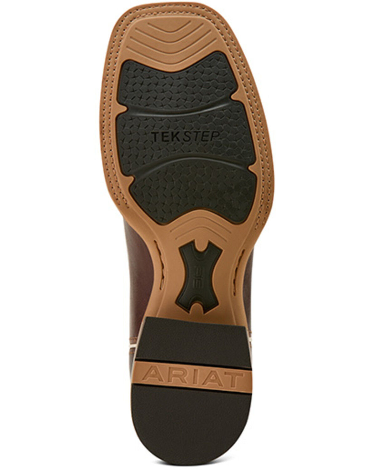 Image #5 - Ariat Men's Walker Performance Western Boots - Broad Square Toe, Brown, hi-res
