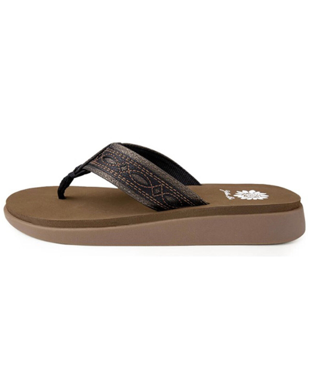 Image #2 - Yellow Bow Women's Galya Sandals, Black, hi-res