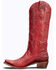 Image #2 - Lane Women's Cossette Western Boots - Snip Toe, Ruby, hi-res