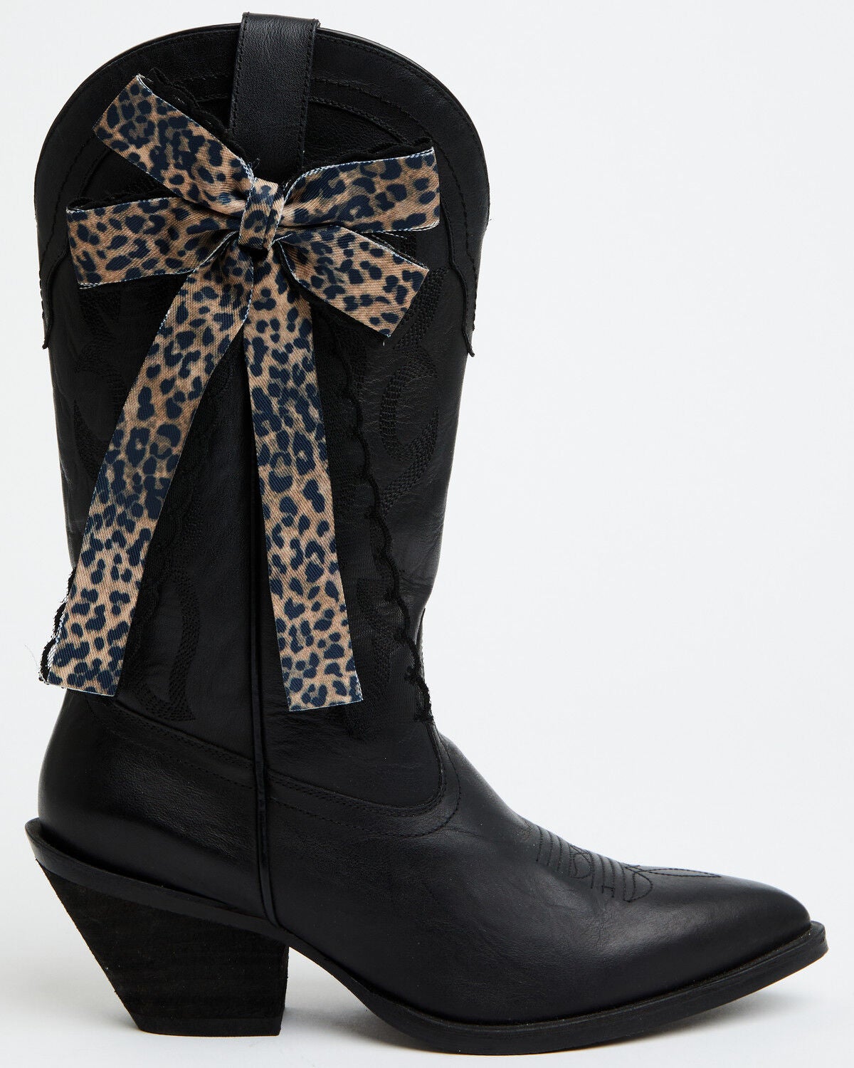 Image #3 - Shyanne Women's Leopard Print Lace Boot Bows - 2 Pack, Leopard, hi-res