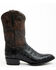 Image #2 - Dan Post Men's Exotic Caiman 12" Western Boots - Round Toe, Black, hi-res