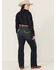 Image #3 - Ariat Women's Dark Wash Perfect Rise Haylan Bootcut Jeans - Plus, Dark Wash, hi-res