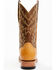 Image #5 - Cody James Men's Full-Quill Ostrich Exotic Western Boots - Broad Square Toe , Brown, hi-res
