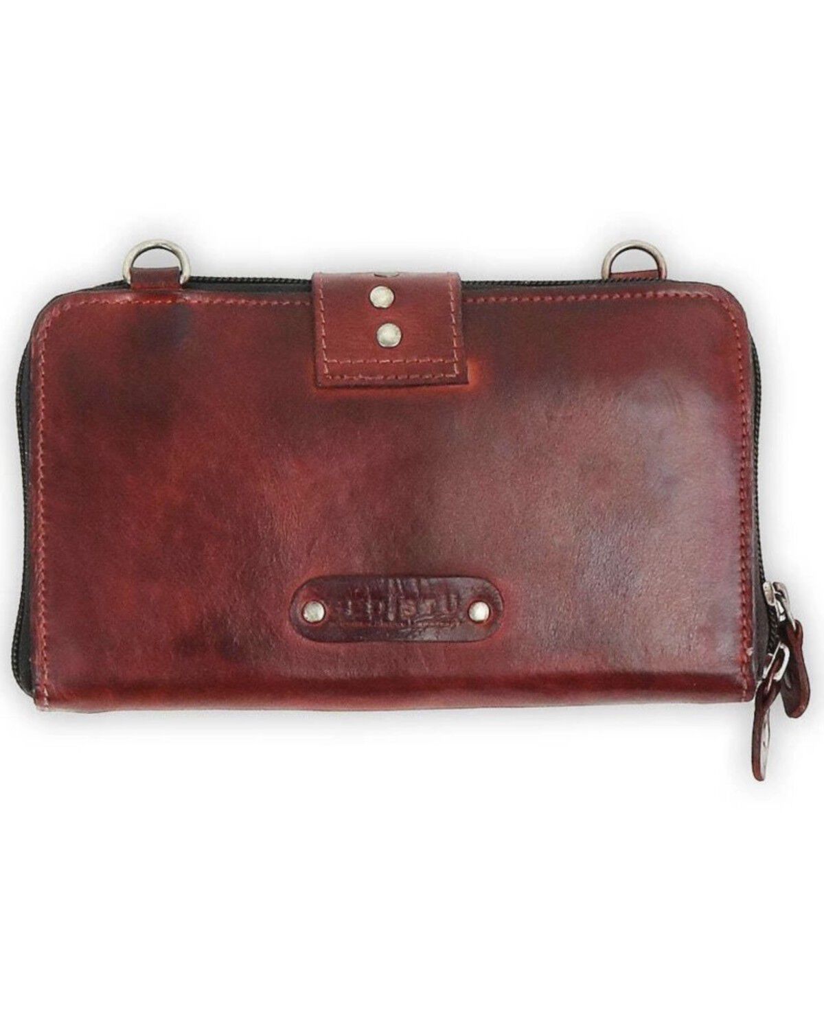 Image #2 - Bed Stu Women's Flee Wallet, Red, hi-res