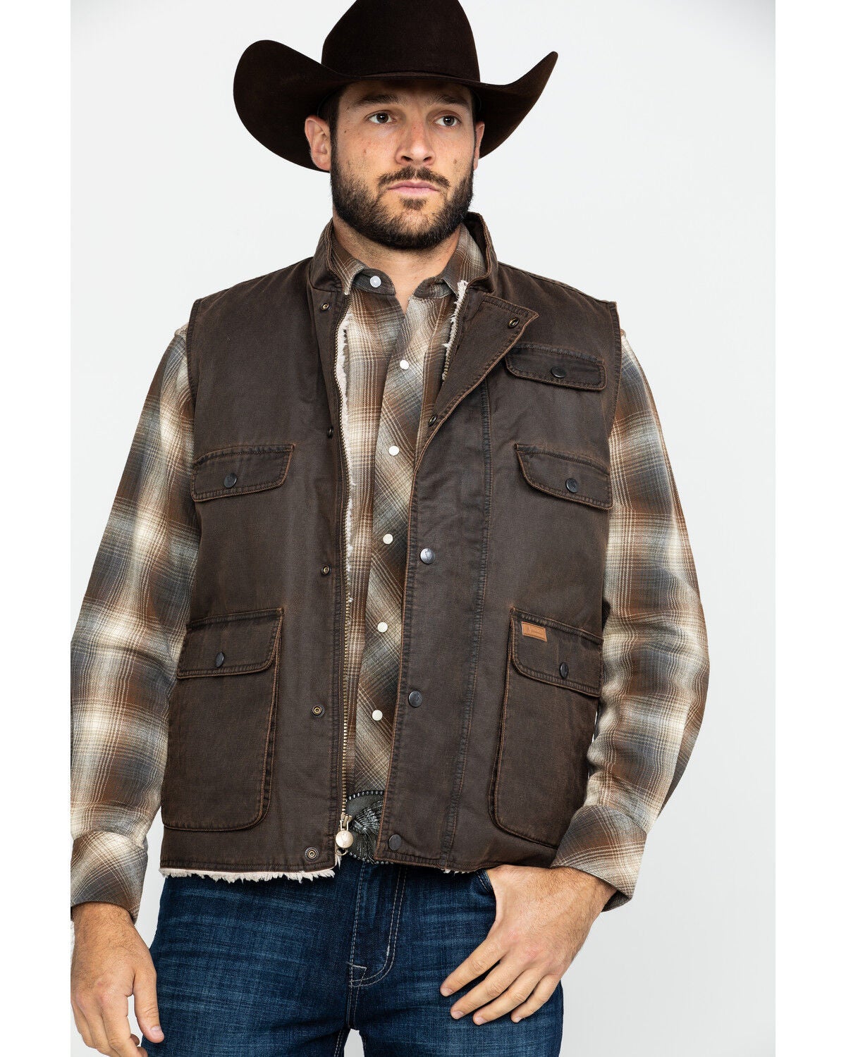 outback oilskin vests