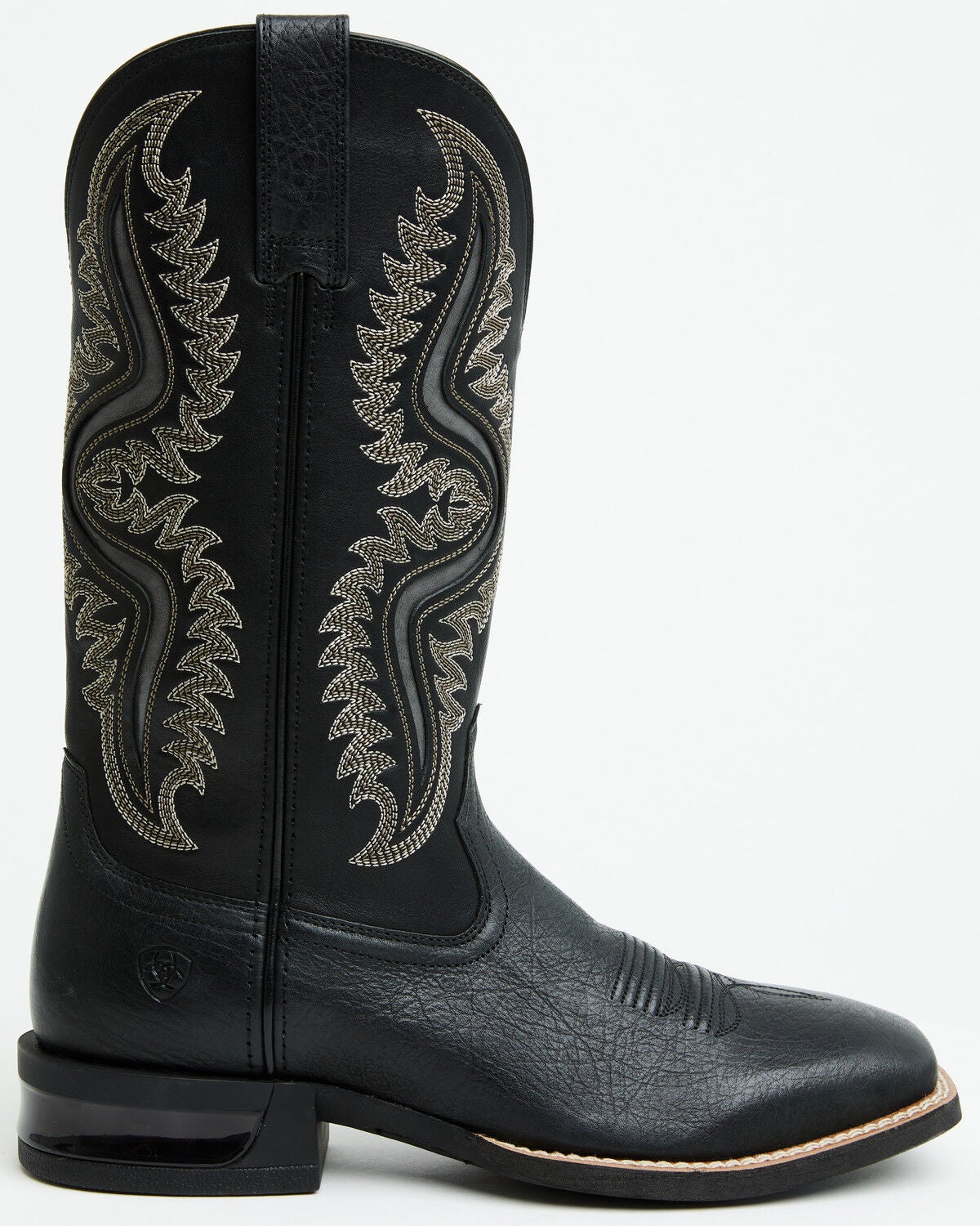 Image #2 - Ariat Men's Captivate Tall Performance Western Boots - Broad Square Toe, Black, hi-res